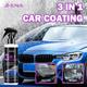 3 In 1 Ceramic Coating For Cars Spray Hydroslick Intense Gloss Shine Sio2 For Paint&glass&tires&wheels Anti Rain Car Care Wax Car Accessory