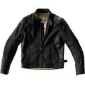 Spidi Rock Veste en cuir de moto, noir, taille 58