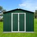 Watque Kita 9 ft. W x 10 ft. D Metal Storage Shed | 75.2 H x 102.36 W x 123.23 D in | Wayfair Watque000972