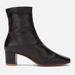 Sofia Leather Heeled Boots