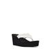 Spins Platform Wedge Sandal