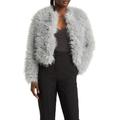 Faux Fur Crop Jacket