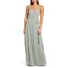 The Angelina Slit Wrap Gown