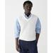 Cotton Berry-Stitch Sweater-Vest