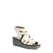 Bafy Ankle Strap Platform Wedge Sandal