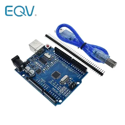 modified version One set UNO R3 CH340G+MEGA328P Chip 16Mhz For Arduino UNO R3 Development board +