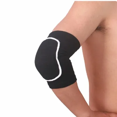 2pc Crossfit Elbow Pads Protector Arm Brace Support Elbow And Knee Protectors Volleyball Basketball