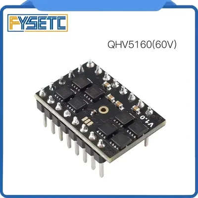 FYSETC TMC5160 QHV 60V Stepper Step Stick SPI Silent Motor Driver High Power For 3D Printer CNC