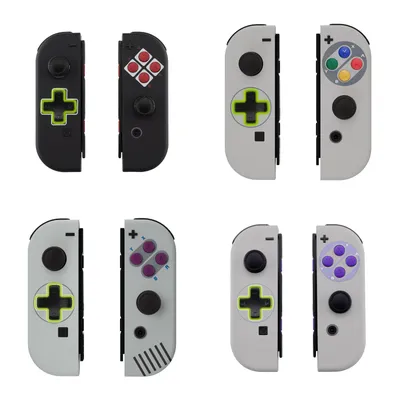 eXtremeRate Replacement Housing JoyCon Shell Buttons Controller Case for NS Switch JoyCon/OLED