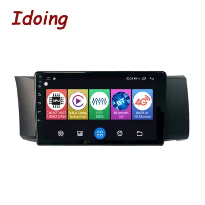 Idoing 9"Android 12 Radio Head Unit For Subaru BRZ/Scion FRS/Toyota-GT86 Car Multimedia Player Navigation GPS Plug And Play DSP