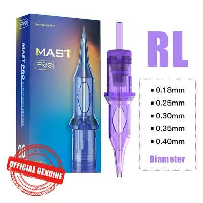 Mast Pro Tattoo Cartridge Needles RL Disposable Round Liner Universal Tattoo Cartridges