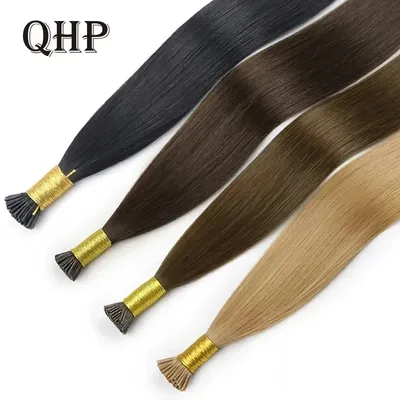 I Tip Hair Extension Straight Human Hair Extensions 40g/50g/ Set Capsule Keratin Natural Fusion