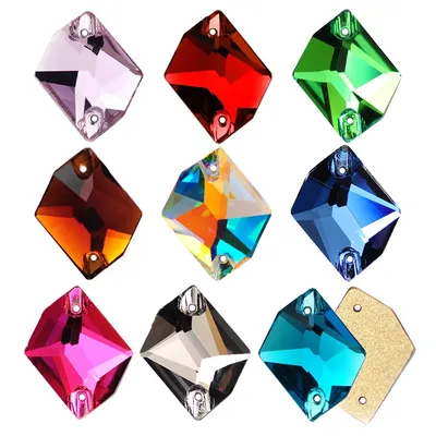6A Cosmic Sew On Stone Top Quality Mix Colors Crystal Glass Rhinestone Sewing Accessories DIY