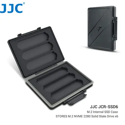6 Slots M.2 2280/2260/2240 M.2 SSD Holder Storage, M.2 Drive Storage NVMe M.2 2280 SSD Card Case