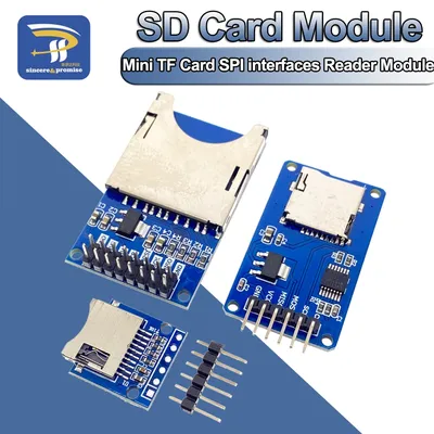 Micro SD Card Mini TF Card Reader Module SPI interfaces with level converter chip 5V/3.3V For