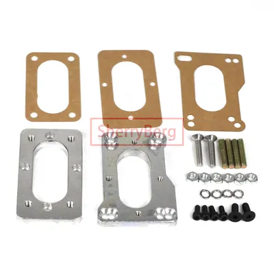 SherryBerg New Adapter EMPI Carburettor Carb Carburetor Adapter kit for Manifold Adapter FOR Weber