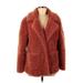 Divided by H&M Coat: Brown Jackets & Outerwear - Women's Size 8