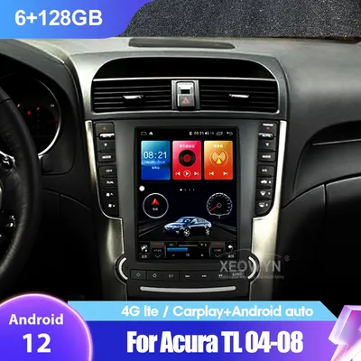 Android 12 Car Radio Stereo For Acura TL 2004 2005 2006-2008 GPS Navigation intelligent sytem multimedia player carplay cl7 cl9