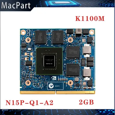 Quadro K1100 K1100M N15P-Q1-A2 2GB Video Graphics Card With X-Bracket For Dell HP iMac A1311 2010