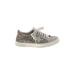 Steven New York Sneakers: Silver Marled Shoes - Women's Size 7