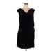 Vince Camuto Cocktail Dress: Purple Dresses - Women's Size 16