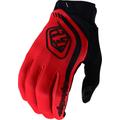 Troy Lee Designs GP Pro Solid Guanti da motocross, nero-rosso, dimensione M