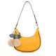 Femme Sac d'épaule Sac hobo faux cuir du quotidien Fermeture Grande Capacité Poids Léger Couleur unie Jaune clair Noir Blanche