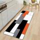 bloc couleur orange tapis tapis de cuisine tapis de sol antidérapant résistant à l'huile tapis de salon tapis intérieur extérieur tapis de chambre décor tapis de salle de bain tapis d'entrée tapis de