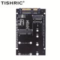 "TISHRIC HOT M2 NGFF Msata SSD Vers SATA 3.0 2.5 Pouces Plaque Adaptateur SATA 6.0Gbps Vers M2 NGFF SATA SSD Vers 2.5 ""SATA3.0 Adaptateur Carte Convertisseur Carte Pour PC Portable"