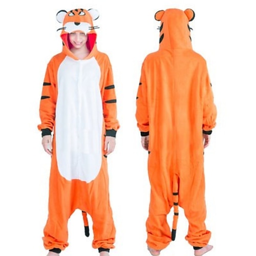Karnevalskostüm 2026 Tier Ririchiyo Shirakiin Zeichentrick Karneval Kigurumi-Pyjamas Ausgefallene Kostüme Nachtwäsche Cosplay Warm Lustiges Kostüm Bequem Erwachsene Unisex Männer und Frauen Halloween Image