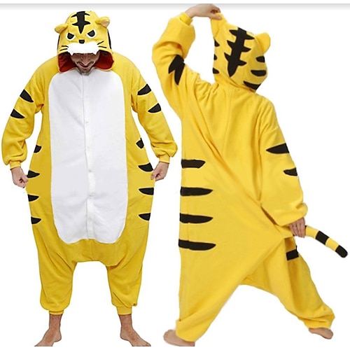 Karneval Cartoon Nachtwäsche Onesie-Kostüm Karnevalskostüm Cartoon Pyjamas-Einteiler Kigurumi-Pyjamas Lustiges Kostüm Für Erwachsene Männer und Frauen Karneval Karikatur Image