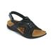 Draper's & Damon's Women's Mar Sandal By Easy Spirit® - Black - 11 - Medium