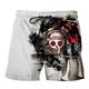 One Piece Monkey D. Luffy Portgas·D· Ace Beach Shorts Board Shorts Back To School Anime Harajuku Graphic Kawaii Shorts For Couple's Men's Women's Adults' 3D Print Street Casual Daily