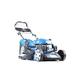 Hyundai HYM530SPE Self-Propelled Petrol Lawn Mower, (rear wheel drive), 21â€ /53cm Cut Width, Electric (push button) Start With Pull-Cord Back -Up - 3