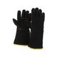 FZTEY Heat Resistant Fire Proof Guant, Welding High Temperature Gloves, Stove Long Leather Welders Thermal Gauntlets For BBQ, Mig,Log Burner