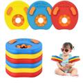 ( 6pcs) Adjustable EVA Foam Inflatable Pool Float Board Baby Swimming Armband Circles