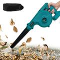(1x Leaf Blower Naked(No Battery)) Cordless Leaf Blower, 2-in-1 Leaf Blower & Vacuum-Makita Compatible