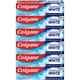 Colgate Advanced White Toothpaste, 6 x Multi Action Whitening Toothpastes with Cavity Protection Fluoride Formula for Whiter Teeth, Bulk/Value Set - 6