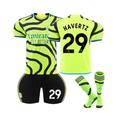 (22(130-135CM)) 2023/24 Arsenal Away Jersey #29 Havertz Soccer Jersey Kits