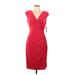 Lauren by Ralph Lauren Casual Dress - Sheath: Red Dresses - New - Women's Size 10