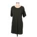 MICHAEL Michael Kors Casual Dress - Shift: Green Dresses - Women's Size Medium