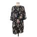 GP & J Baker for H&M Casual Dress - Popover: Black Print Dresses - Women's Size 8