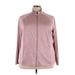 Ideology Track Jacket: Pink Marled Jackets & Outerwear - Women's Size 3X