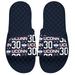 Youth ISlide Breanna Stewart Navy UConn Huskies Team Pattern Slide Sandals