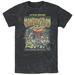 Men's Mad Engine Black The Mandalorian Comic Large Graphic T-Shirt