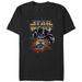 Men's Mad Engine Darth Vader Black Star Wars Empire Fleet Graphic T-Shirt