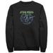 Men's Mad Engine Black Star Wars Retro Group Graphic Sweatshirt