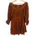 Free People Dresses | Free People See Ya There Mini Dress Size Medium | Color: Brown | Size: M