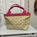 Kate Spade Bags | Kate Spade Coated Canvas Tote. Pink & Beige Polka Dot Tote Bag Purse | Color: Pink/Tan | Size: Os