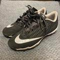 Nike Shoes | Nike Vapor Ultrafly 2 Keystone Black Baseball Cleats Ao7945-010 Men’s Size 9 | Color: Black/White | Size: 9